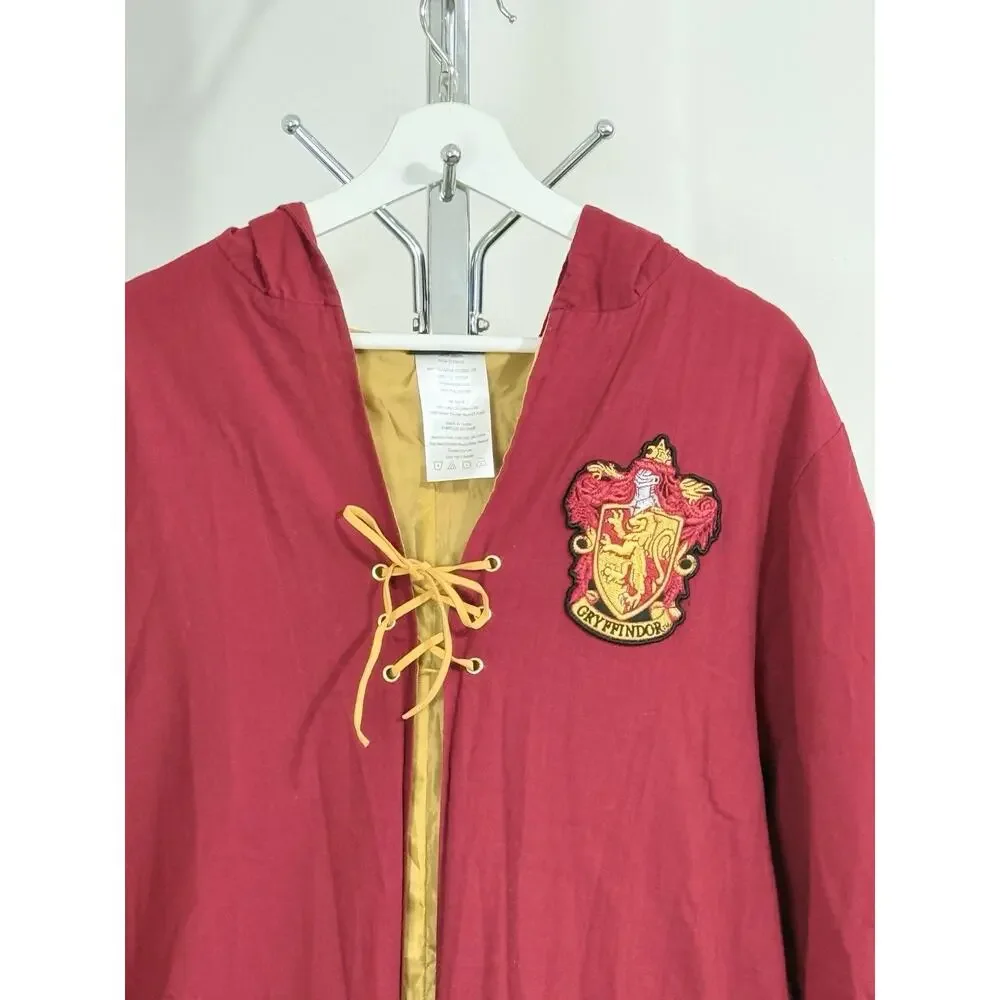 Official Harry Potter Gryffindor Hooded Robe Cloak Costume Youth One Size OS